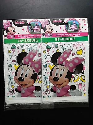 Minnie Mouse Loot Treat Bags For Party Favors 50 Bags Total • $13.85