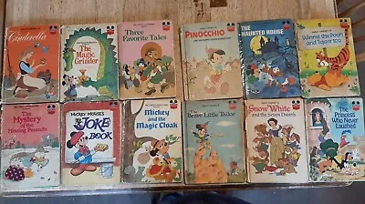 Disneys Wonderful World Of Reading Lot Of 12 Vintage Disney Readers • $9.95
