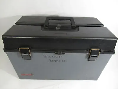 Metro DATA-VAC/3 Vintage Vacuum W/Case *Missing Some Attachments* USED • $89.99