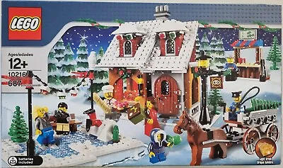 LEGO Advanced Models Winter Village Bakery (10216) New Unopened Sealed Box • $700