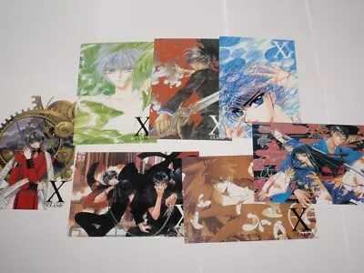 Lot 7 Clamp X Art Manga Anime Postcards • $35