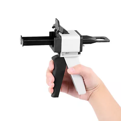 50ml Epoxy Resin Gun Dispenser Static Mixer Mixing Nozzle Gun Applicator 2024NEW • $12.96