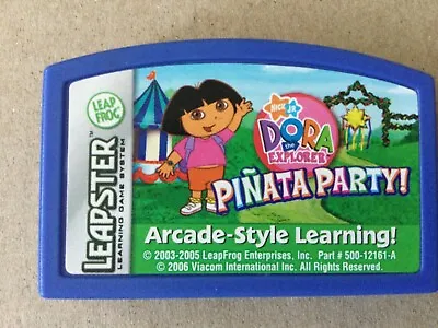 Dora The Explorer Piñata Party Leapster Leapfrog Game Cartridge Only • £6.99