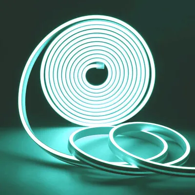 Led Neon Rope Light 12V Flexible Led Strip Lights IP65 Waterproof 1-5M 8 Colors • $15.89