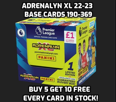 £1.75 • Buy Panini Adrenalyn Xl Premier League 22/23 2023 Base Cards #190 - #369