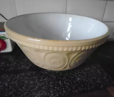 £6.99 • Buy Vintage Mixing Bowl Made In England   NO MAKE 11 INCHES WIDE   SIDE PATTERN