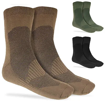 £11.50 • Buy Mil-Tec Mid Coolmax Boot Socks 8  Breathable Military Army Walking Hike Workwear