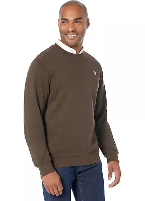 U.S. Polo Assn. Long Sleeve Popover Crew Neck Fleece Sweatshirt • $26.99