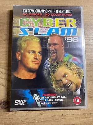 ECW CyberSlam 96 DVD Extreme Championship Wrestling 18 Cert WWE WWF New/Sealed • £17.99