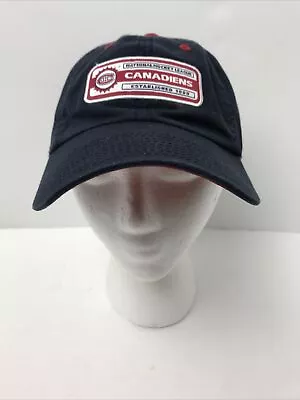 Montreal Canadiens NHL OSFM Hat Cap American Needle Blue Spell Out Logo • $19.99