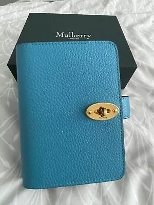 Mulberry Pocket Book Organiser - Azure Blue • £179