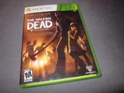 $11.89 • Buy Xbox 360 THE WALKING DEAD COMPLETE FIRST SEASON Game OF THE YEAR Edition