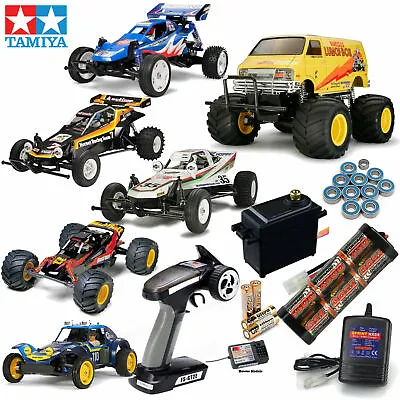 TAMIYA RC Car/Buggy Kit RTR Bundle Deals Everything Included! Choose Your Car • £159.99