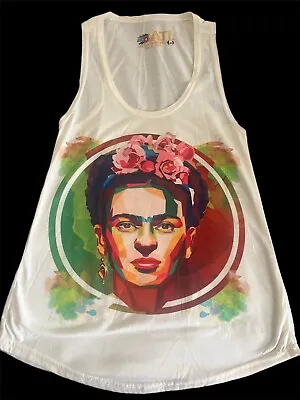 Beautiful Frida Khalo Art Tank Top Size Small • $20.99