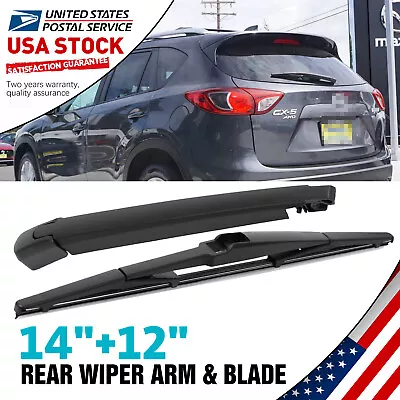 New Car Rear Wiper Arm Blade Set For 2013-16 Mazda CX-5 OEM Replace KD47-67-330 • $12.99