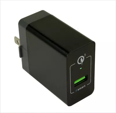 1 Port 110v/5v USB 3 Amp QUICK CHARGE (QC3.0) Charger • $8.49