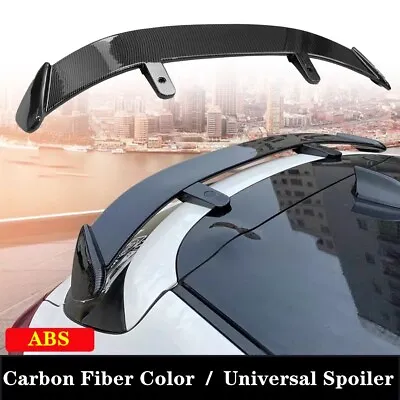 Rear Window Roof Spoiler Wing GT Carbon Look Style Fit For Hatchback SUV Wagon • $88.49