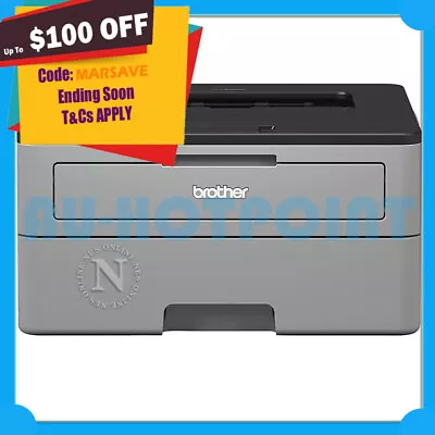 *ex-demo* Brother HL-L2350DW Mono Laser Wireless Printer+Duplex+AirPrint TN-2430 • $178