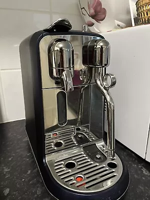 Breville The Creatista Pro Nespresso Capsule Coffe Machine - Blue  Stainless • $600