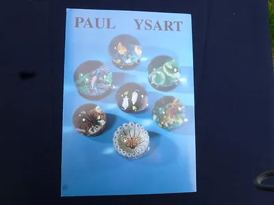 Paul Ysart Paperweights Exhibition Brochure • £2.50