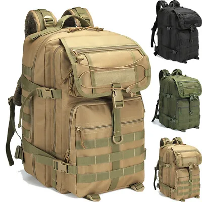 45L Military Tactical Backpack Large Army 3 Day Assault Pack Molle Bag Backpacks • $33.99