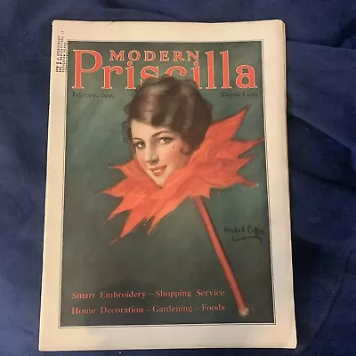 Feb 1929 MODERN PRISCILLA Magazine Great Shape 👀 Nice Art And Advertising • $19.95
