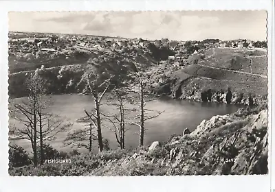 £0.99 • Buy Vintage RP Postcard - General View , Fishguard , Pembrokeshire , Wales .