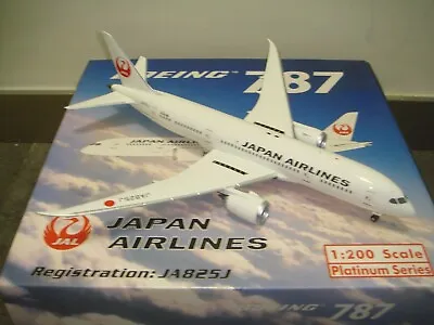 Phoenix 200 Japan Airlines JAL B787-8 Dreamliner  2010s Color  1:200 DIECAST • $249.99