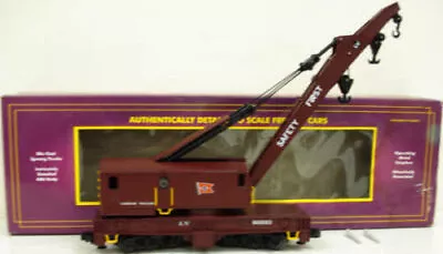 MTH 20-98221 O Gauge Lehigh Valley Crane Car #96553 LN/Box • $81.99