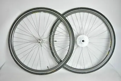 Shimano DEORE XT M750 + MAVIC T217 Wheelset 9s ! 28' ! NEVER RIDDEN ! 36 + 40h • $549