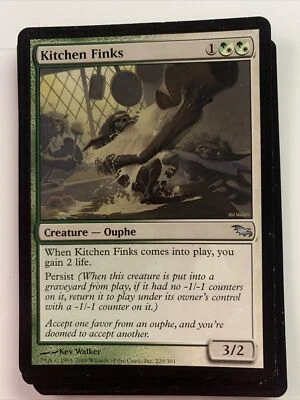 $1.90 • Buy 1x Kitchen Finks NM-Mint, English Shadowmoor MTG Magic