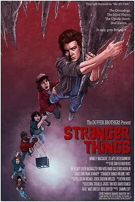 Stranger Things Poster - Goonies Alternate - Movie Posters 11x17 • $14.99