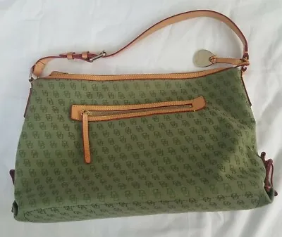 Dooney & Bourke Large Green Shoulder Bag Purse Pocketbook NEW • $75