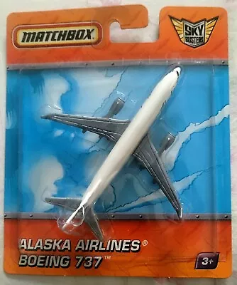 2009 Matchbox Sky Busters Alaska Airlines Boeing 737 - NOS - MOMC - VRHTF! • $44.99