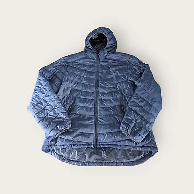 Blue Champion Performance Men's Lightweight Puffer Jacket Coat Size XXL • £22