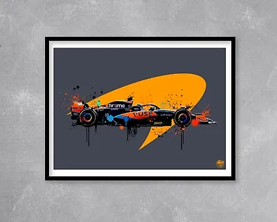 Oscar Piastri Print 2023 McLaren F1 - Wall Art Poster Formula One Gift 1 Racing • $23.66