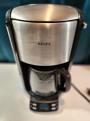 Krups ProAroma II Time 12 Cup Coffee Maker FME414 Complete Working • $19.99