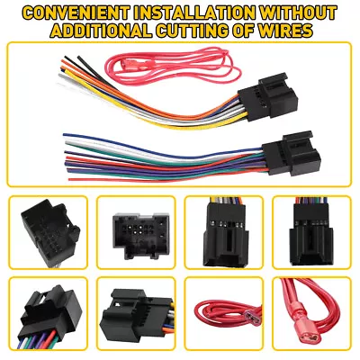 Aftermarket Car Stereo Radio Wiring Harness Adapter For 2007-14 Chevy Cadillac • $9.79