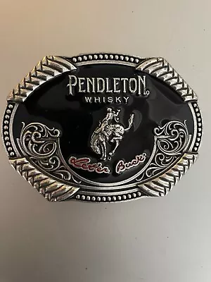 Pendleton Whisky Belt Buckle By Montana Silversmiths Limited Edition • $12