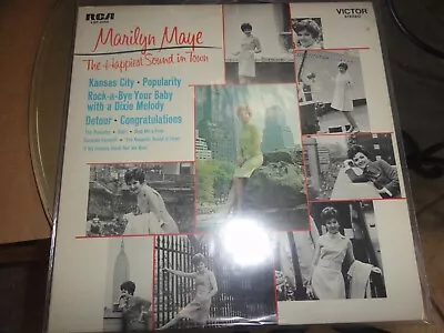 Vinyl Record Lp Marilyn Maye The Happiest Sound In Town #1 Rca Victor Lsp-4054 • $20