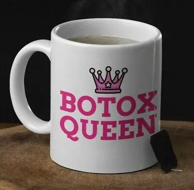 Funny Botox Mug Cosmetic Surgery Gift Ideas Lip Filler Mugs Cheek Filler Gifts • £9.95