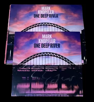 Signed Mark Knopfler One Deep River Cd Dire Straits Art Card Rare • $61.65