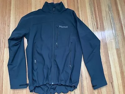 Marmot Bero Softshell Jacket Mens Size Large Black • $24.24