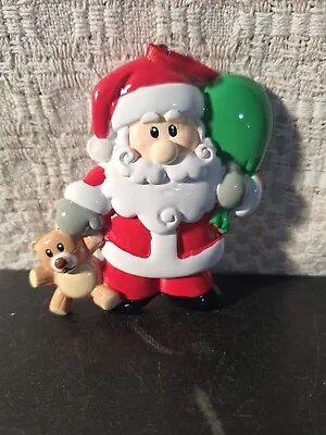 Santa's Toy Bag Christmas Personalized Christmas Tree Ornament • $15.99