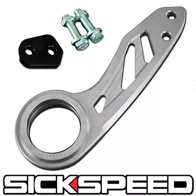 Aluminum Rear Bumper High Strength Racing Tow Hook Polished P13 • $49.88