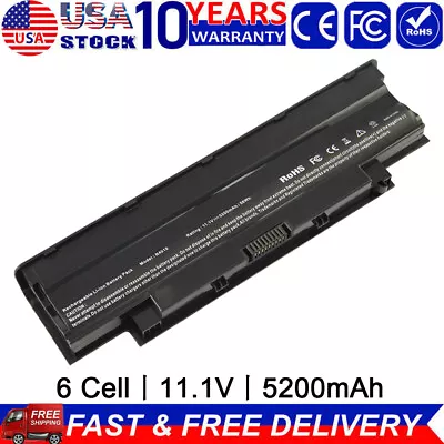 Laptop Battery For Dell Inspiron N4110 N4010 N5010 N5110 N7110 M5010 M3010 J1KND • $16.89