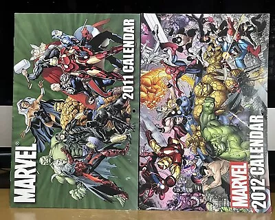 Marvel 2011 + 2012 Calendars (Marvel Comics) NM • $9.99