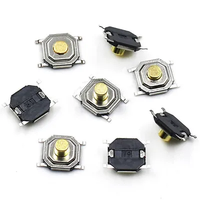 4x4mm SMD Waterproof Micro Switch Tactile Push Button Switch Tact Switch 4-Pin • $3.21