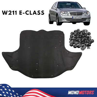 HOOD ENGINE PAD FOR MERCEDES W211 E-CLASS Sound Heat Insulation Pad Panel Oem • $119