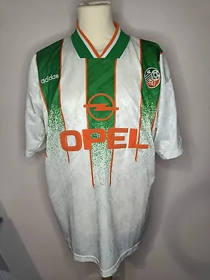 £14.50 • Buy Rare Original Republic Of Ireland 1994 World Cup Away Shirt LARGE ADIDAS VGC 